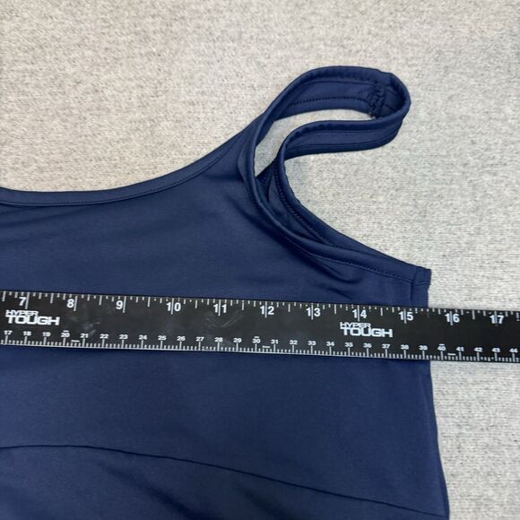 Columbia Dress Women M Blue PFG Jersey Stretch Active Sundress Beach Vacation - Picture 4 of 8